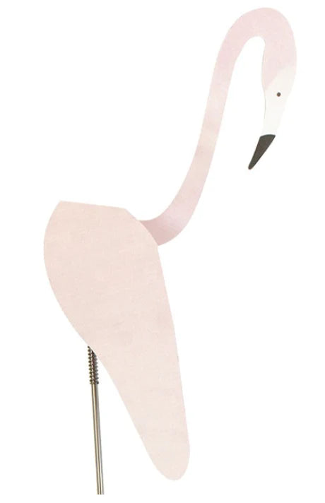 Flamingo Windspiel für den Garten