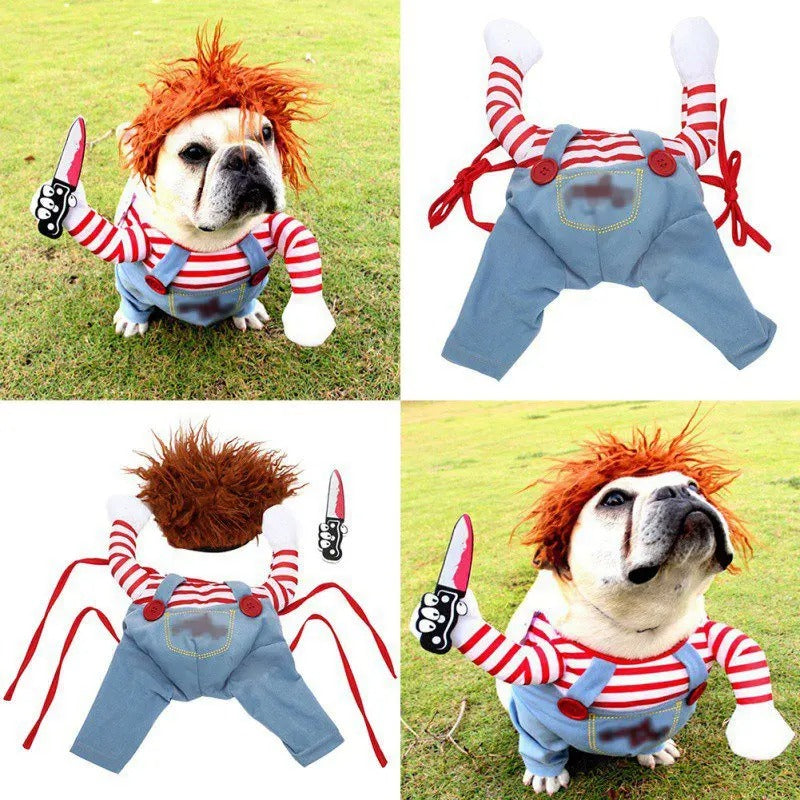 Hundekostüm Halloween Haustier Kostüm Set