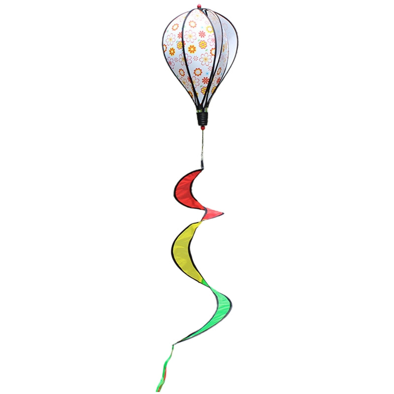 Heißluftballon Windspiel Rainbow Ballon Garten Dekoration Idee Deko Wind Spinner