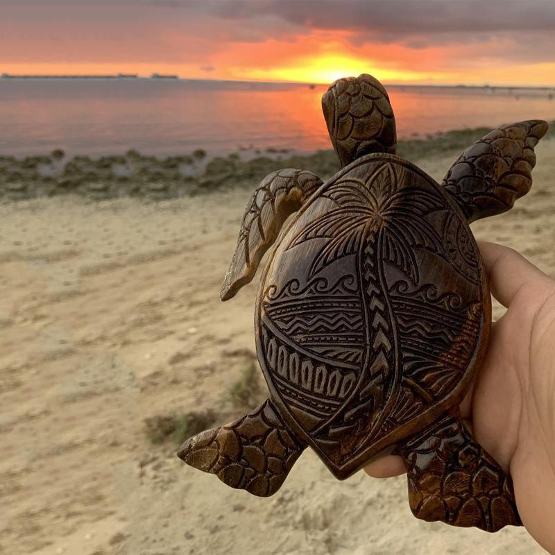 Hawaiianische Schildkröte Harz Ornament