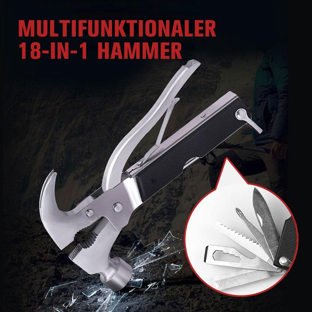 Multifunktionaler 18- in- 1 Hammer