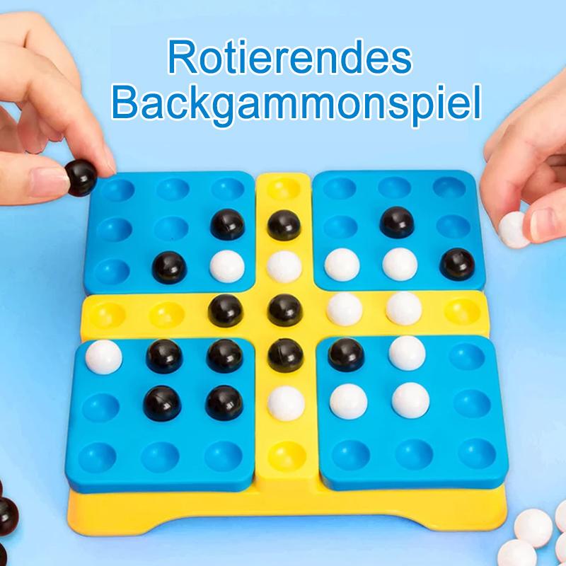 Rotierendes Backgammonspiel