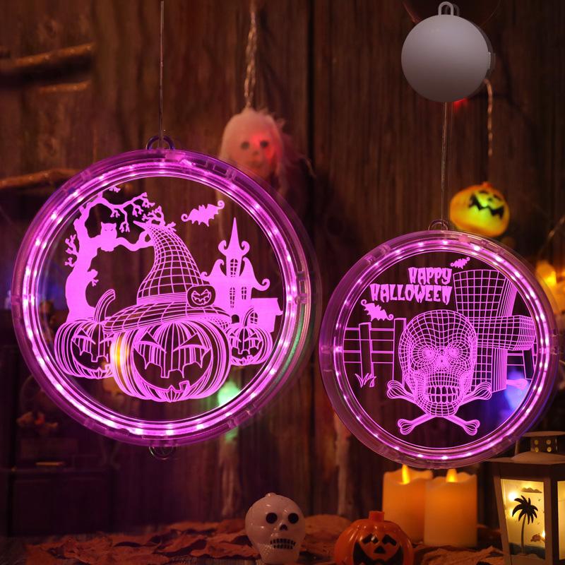 3D Halloween hängendes Licht