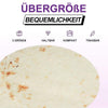Bequeme und modische Stoffdruck-Burrito- Bettdecke
