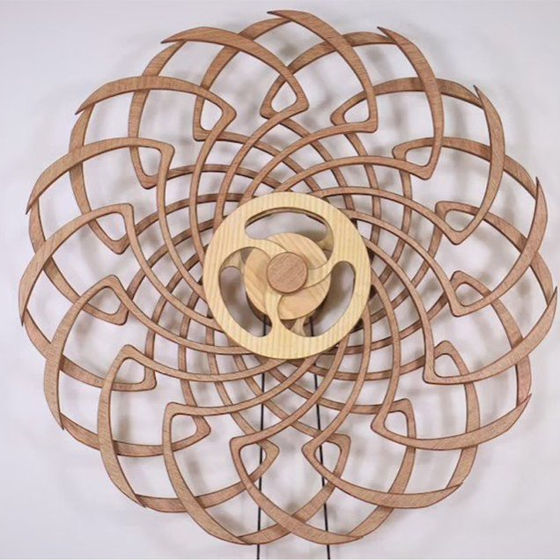3D rotierende kinetische Energie Windmühle