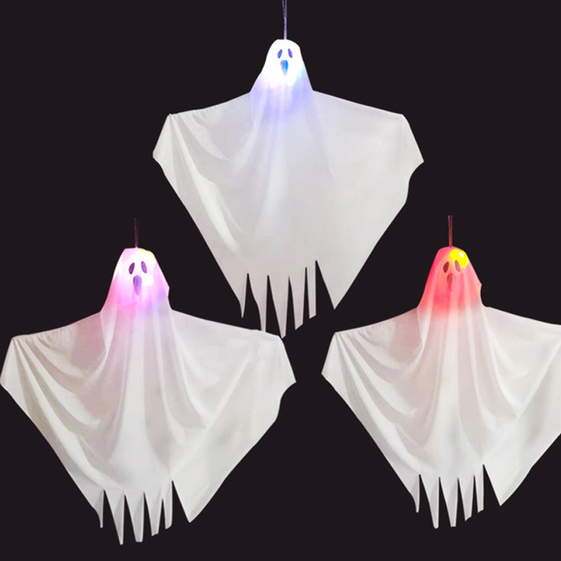 (🎃Frühe Halloween-Aktion🎃) Kreative Halloween LED Geisterdekoration Gartenleuchten