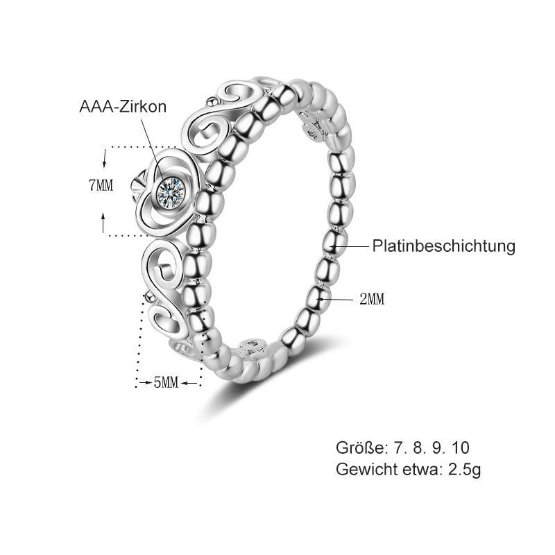 Krone - Diamant - Ring