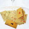 Laden Sie das Bild in den Galerie-Viewer, Luxus 24K Goldfolie Poker Spielkarten