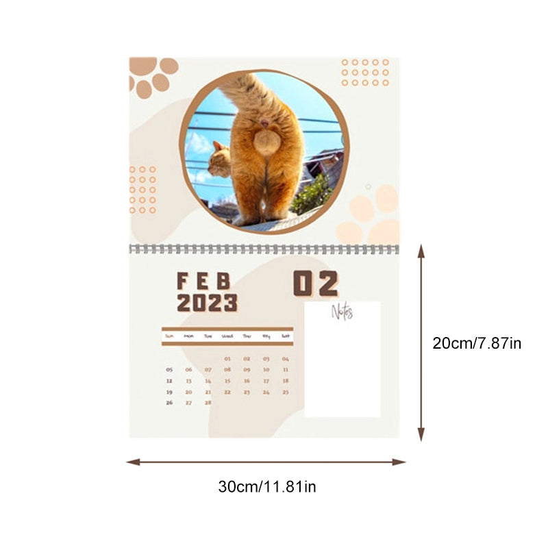 2023 Katzen Arschlöcher Kalender