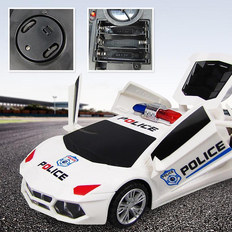 360 Grad-Drehrad-musikalische LED, die elektronisches Polizeiwagen beleuchtet
