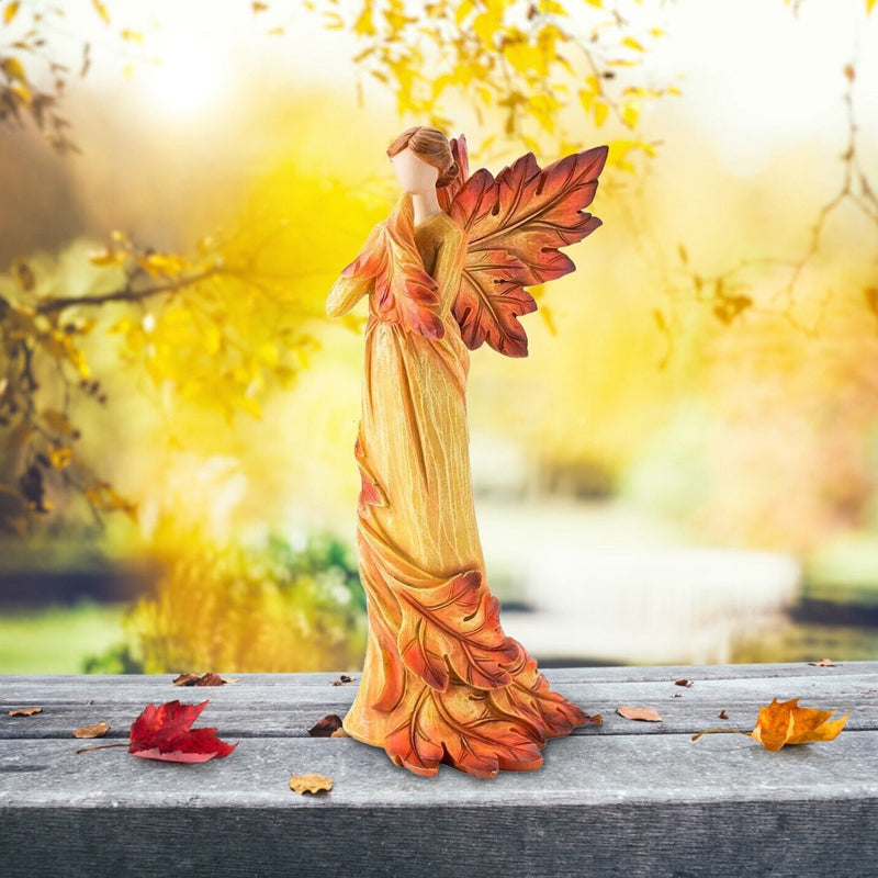 Herbst-Engel-Skulptur