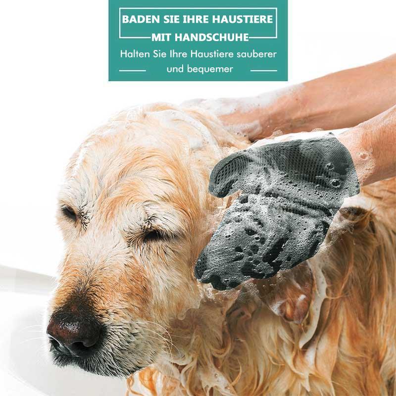 Bequee Profi Fellpflege-Handschuh für Pferde, Hunde und Katzen - Links & Rechts ( 1 Paar )