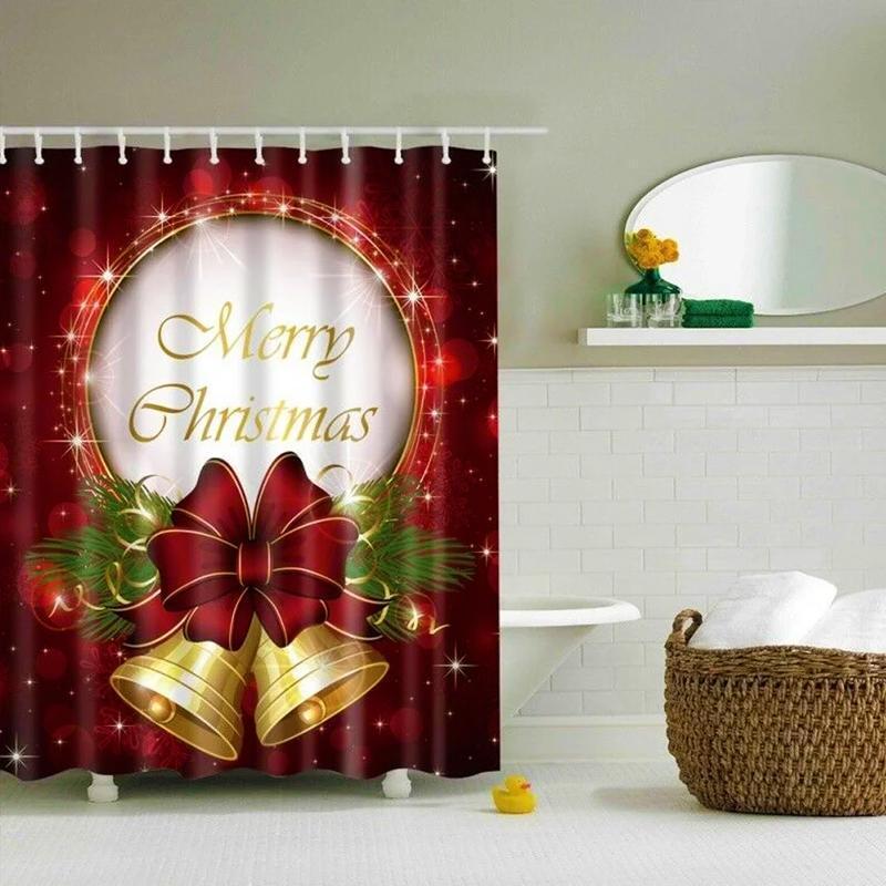 Weihnachten spezielle kundenspezifische Duschvorhänge
