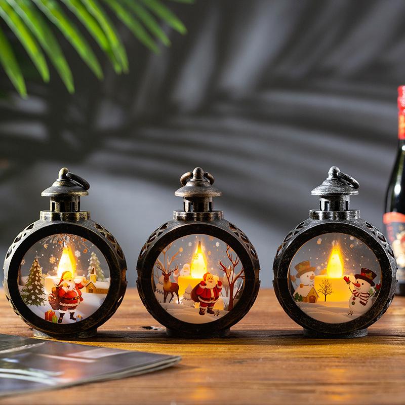 (🎅Vorzeitiger Weihnachtsverkauf - Sparen Sie 50% RABATT🎅) 2021 NEU Runde LED Kerze Weihnachtsdekoration Licht