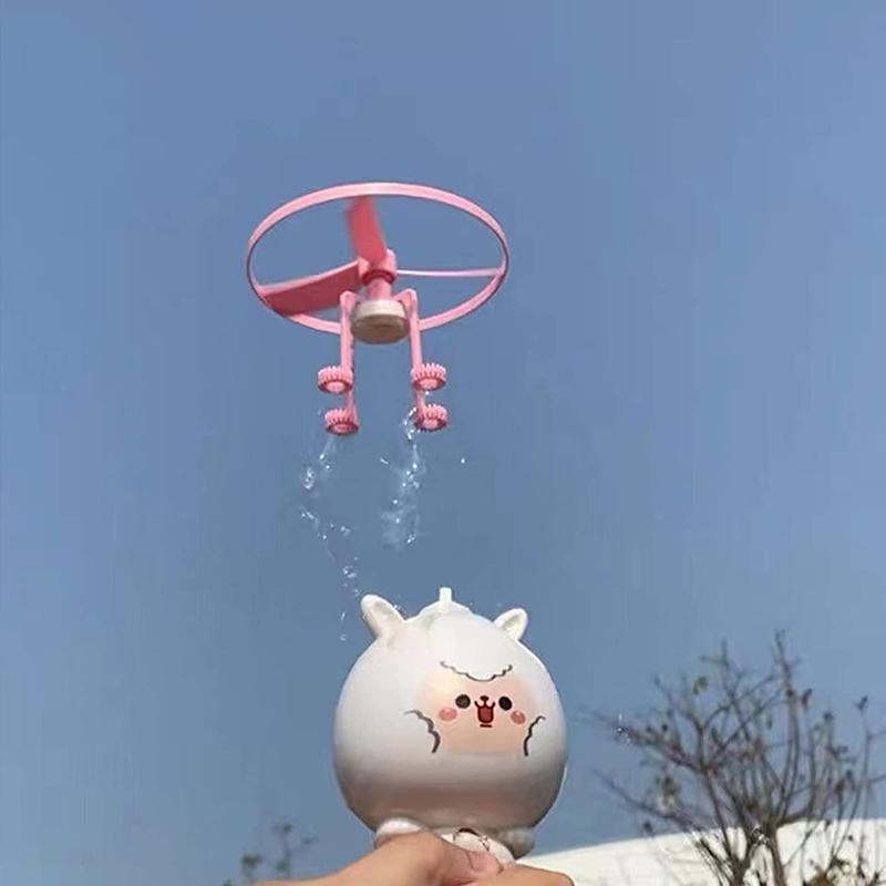 2-in-1-Blasenmaschine und fliegendes Spielzeug