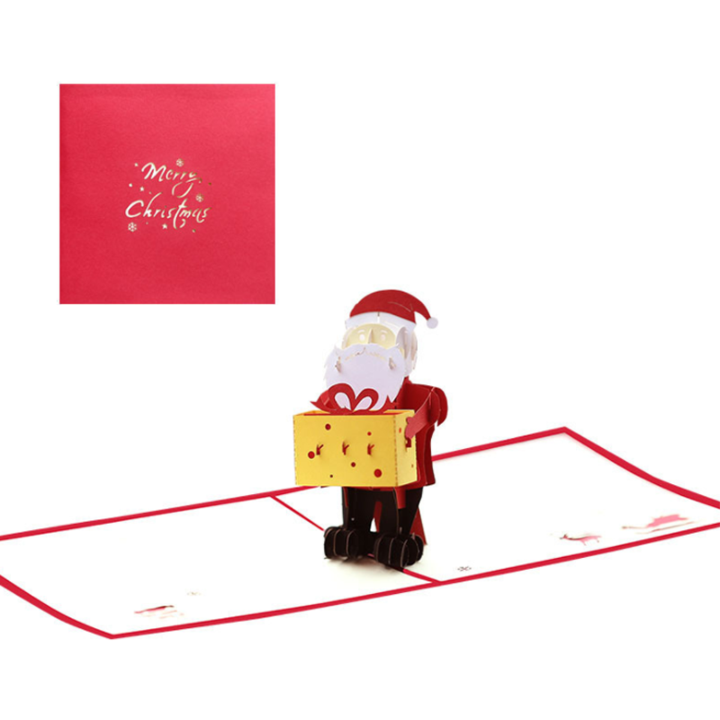 3D-Weihnachts-Popup-Karten