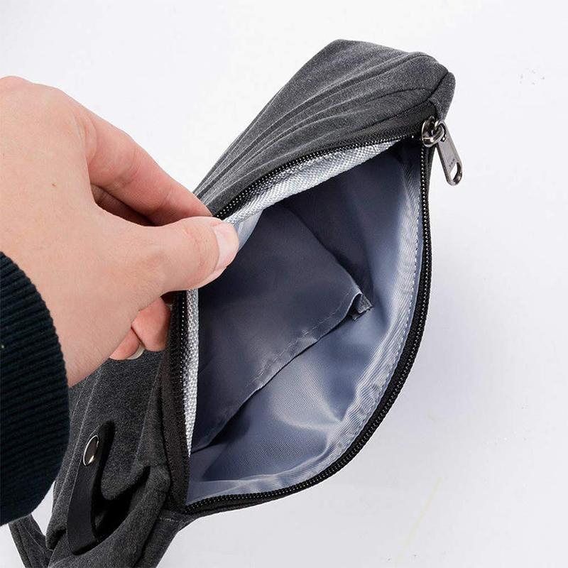 Persönliche Tasche - die kann in der Kleidung versteckt werden