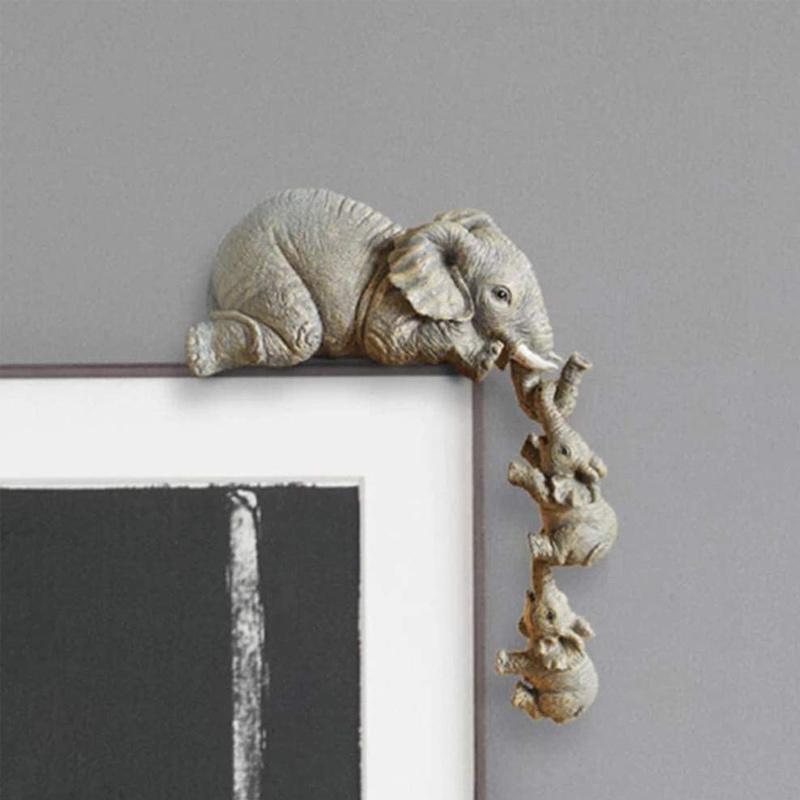 Elefant mütterliche Liebe Skulptur