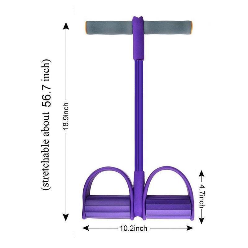 Bequee Multifunktion Einstellbare Sit-Up Bar Hilfsgerät/Pedal-Widerstand-Band