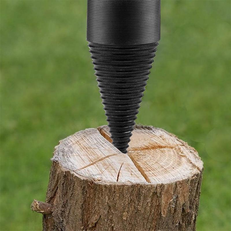 Brennholzbohrer mit rundem Schaft