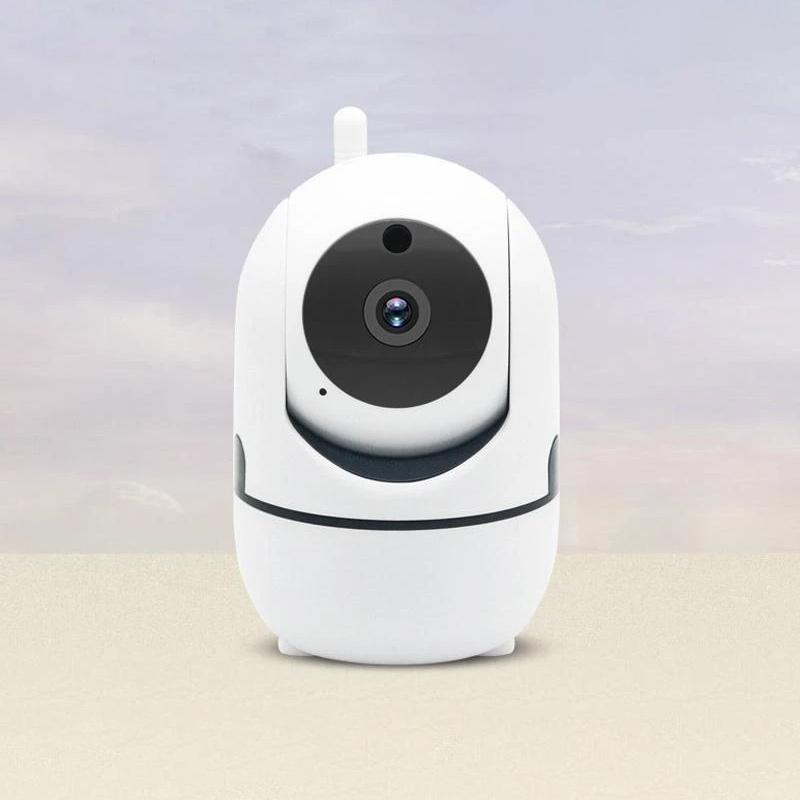 Intelligente AI-Überwachungskamera- Automatische Körperverfolgung, Nachtsicht HD