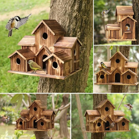 Kreatives Vogelhaus Aus Holz
